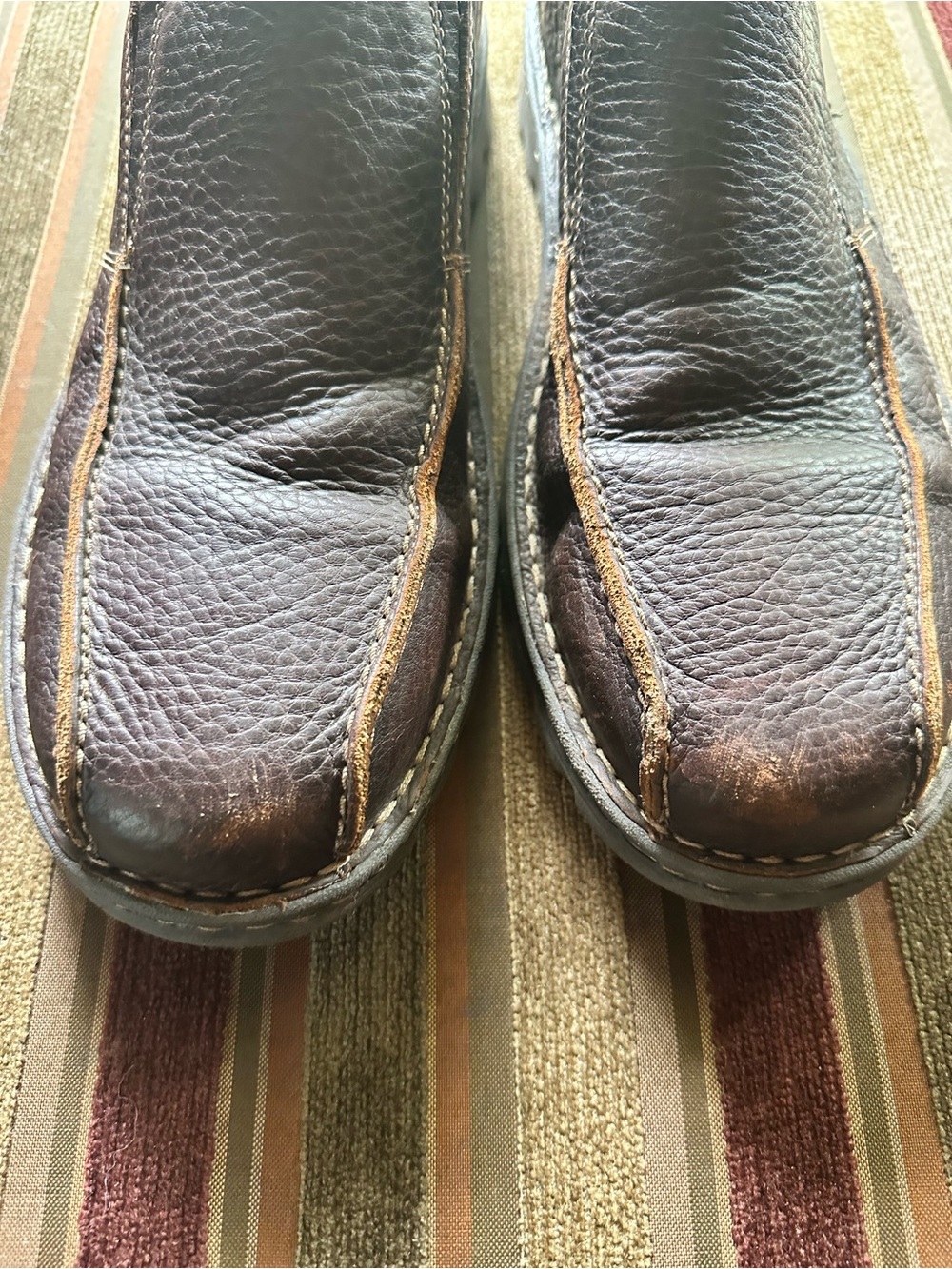 Men's Slip-On Leather Loafers - Brown
Clark’s size 12 - Picture 6 of 7